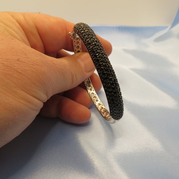 Sterling Silver Bangle Bracelet - Picture 3 of 6